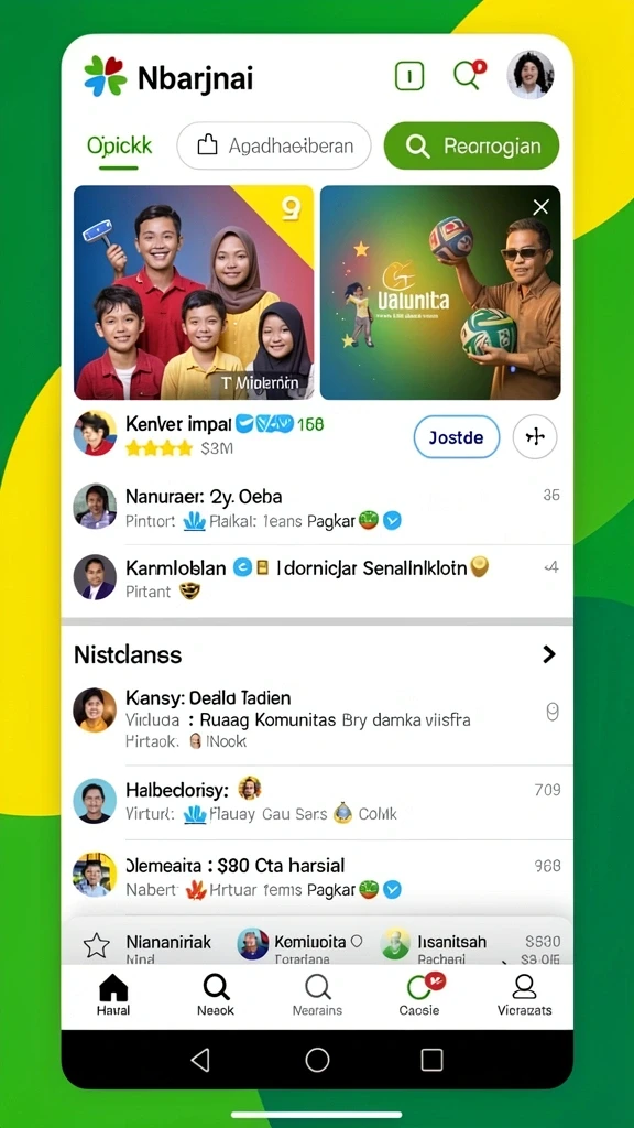 4p4p - Karakter yang dapat dikustomisasi sesuai keinginan pemain.