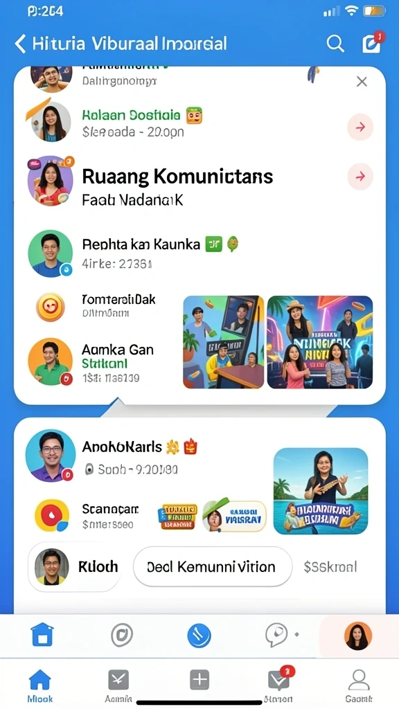 api5000 - Tampilan karakter yang dinamis dan menarik.