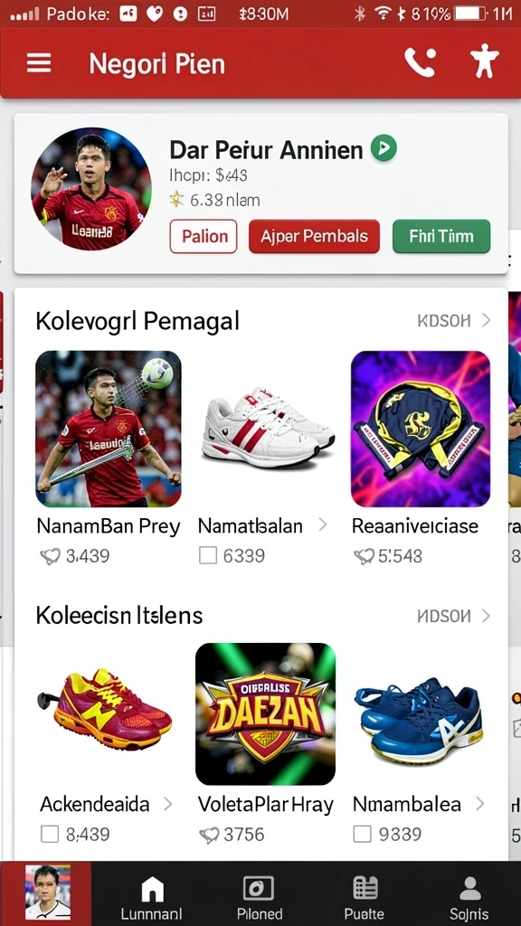 indaaa - Tampilan awal yang memukau dan menarik perhatian.