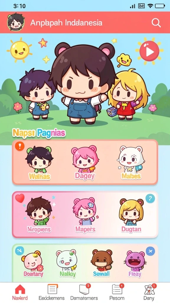 jktgame - Tampilan antarmuka yang intuitif dan menarik.