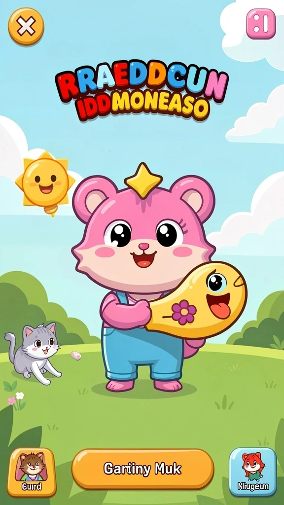 pgstar777 - Screenshot menampilkan karakter utama dengan grafik cemerlang.