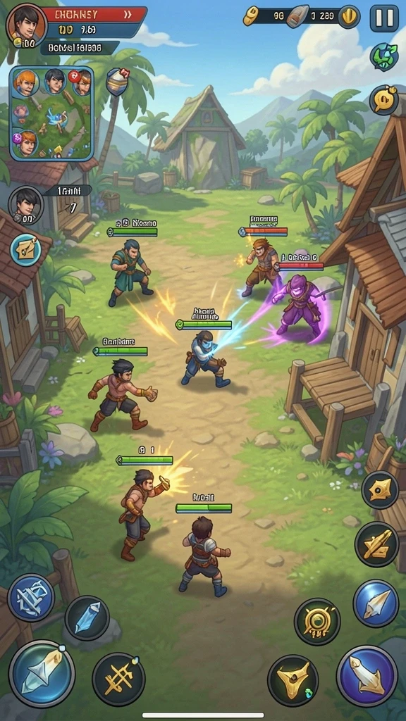 vc55 - Screenshot yang menunjukkan mode multiplayer yang seru.