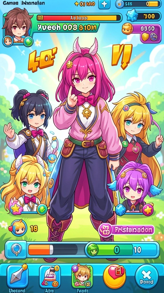 vm777 - Tangkapan layar dari tingkat selanjutnya dalam game.