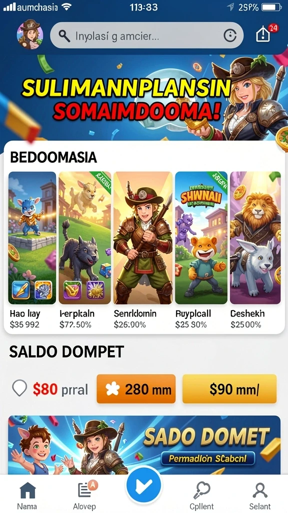 wawarslot - Tampilan antarmuka pengguna yang menarik dan ramah.